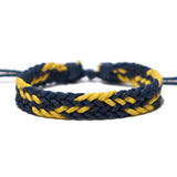 Gjergj – Modisches Seilarm Band – Gelb