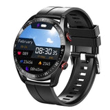 Smartwatch Für Männer Mit ECG+PPG, Bluetooth-Anruf, Sport- und Gesundheitsüberwachung, IP67 Wasserdicht – schwarz