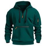 Lars - Hoodie mit Reißverschluss (1 Kaufen, 1 GRATIS dazu) – Grün
