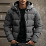 Kältebeständige winterjacke für herren – Reiner – Grau