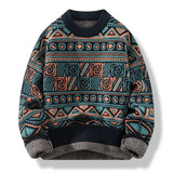 Benjamin | Vintage Isländischer Pullover – Blau