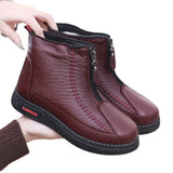 SoftTherm™-Stiefel mit Gefüttertem Innenfutter und Rutschfester Sohle – Rot