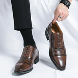 Étienne | Elegante Herrenschuhe – Dunkelbraun