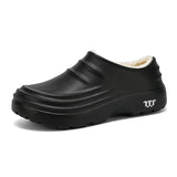 Unisex Warme Winterclogs | Wasserdicht – Schwarz