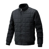 NEUE Moderne Herren Steppjacke – Schwarz