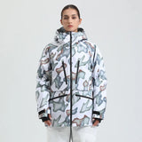 Unisex-Skijacke für Wintersport | funktionale Ausführung – Grau