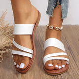 Tabitha | Leicht Verstellbar Sandalen – Weiß