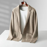 Torlix – Stilvoller Kaschmir-Cardigan – Sandsteinbeige