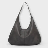 Donauri – Elegante Hobo-Tasche Aus Hochwertigem Kunstleder Für Alltag, Büro & Reisen – Grau