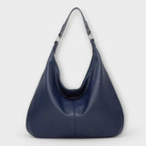 Donauri – Elegante Hobo-Tasche Aus Hochwertigem Kunstleder Für Alltag, Büro & Reisen – Blau