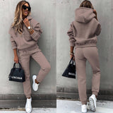 Mina - Jogginganzug Set – Kamel