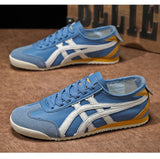Armin | Geometrische Sommer-Sneaker für Damen & Herren – Blau