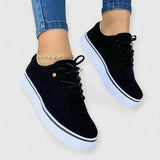 KALAINE | Modische Orthopädische Sneakers – Schwarz