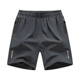 Graeme – Fitness-Kurze Hose Mit Taschen – Dunkelgrau