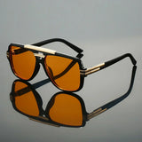 Zayloris - Premium Retro-Sonnenbrille – Orange