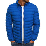 Daniel | Warme Winterliche Jacke – Blau