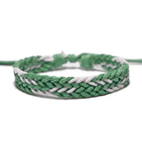 Gjergj – Modisches Seilarm Band – Grün