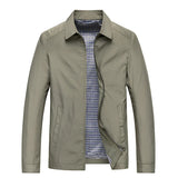 Jovan leichte Jacke mit Reißverschluss – Khaki