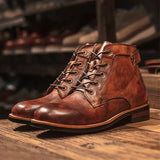 Kelvin | Hohe Stiefel für Herren – Braun