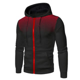 Galeron - Funktions-Hoodie mit Reißverschluss – Schwarz