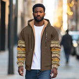 Iwan - western hoodie – Braun