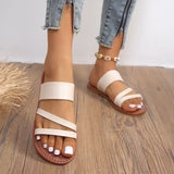 Tabitha | Leicht Verstellbar Sandalen – Beige