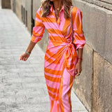 Lucinda - Elegantes Maxi-Kleid – Print 9
