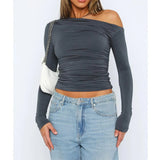 Asymmetrisches Top – Grau