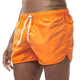 Branek - Schnelltrocknende Badeshorts – Orange