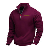 LENNOX FLEECE SWEATSHIRT – Dunkelrot