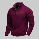 Strion™ – Lässiger Herren Pullover – Burgund