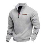 LENNOX FLEECE SWEATSHIRT – Grau