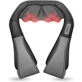 RelaxPro Multifunktionaler Tiefenwärme-Massagegerät für Nacken, Rücken, Schultern und Beine – Grau