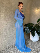 Selma™ Zarter Sinnlicher Glanz – Himmelblau