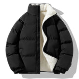 Predrag – Übergroß Winter Daunen Jacke – Schwarz