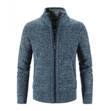 DERRICK – Funktionale Fleecejacke für kalte Tage – Blau