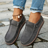 Leana | Damen Ultra-Leichte Komfortschuhe – Komfortschuhe Leicht Alltagstauglich – Grau