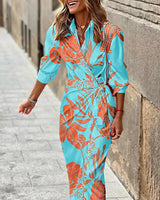 Lucinda - Elegantes Maxi-Kleid – Print 6
