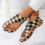 Rosalie | Gepolstert Riemchen Sandalen – Beige