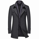 Scott | Woll-Winterjacke – Grau