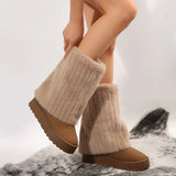 Miranda | Gepolstert Flexibel Stiefel – Braun