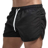 Branek - Schnelltrocknende Badeshorts – Schwarz
