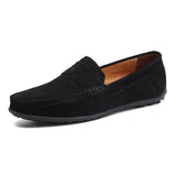 Hudson™ Penny Loafer Mokassin aus Weichem PU-Leder mit Klassischem Penny-Riemen - Slip-On Design – Schwarz