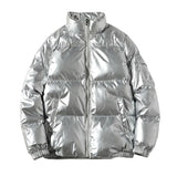 Herren Winter Daunen Jacke | Oberbekleidung – Silber