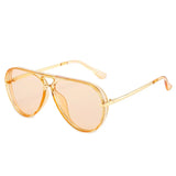 Sofie | Elegante Damen-Sonnenbrille – Gelb