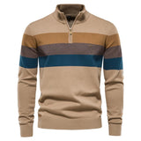 Neuhaus - Stilvoller Pullover mit Stehkragen – Khaki