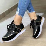 Gianna | Leicht Verstellbar Sneaker – Schwarz