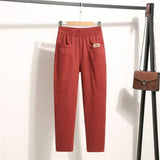 Marelise™ Hose Mit Großen Taschen und Verstellbarem Bund – Rot