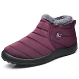 Unisex Winterstiefel | Lässig – Rot