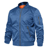 ALLANE- Elegante warme Jacke – Blau
